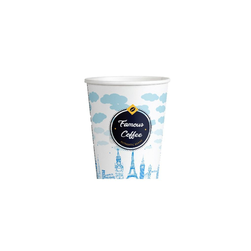 ΠΟΤΗΡΙ ΧΑΡΤΙΝΟ FAMOUS COFFEE (4οz) - (50τεμ.)