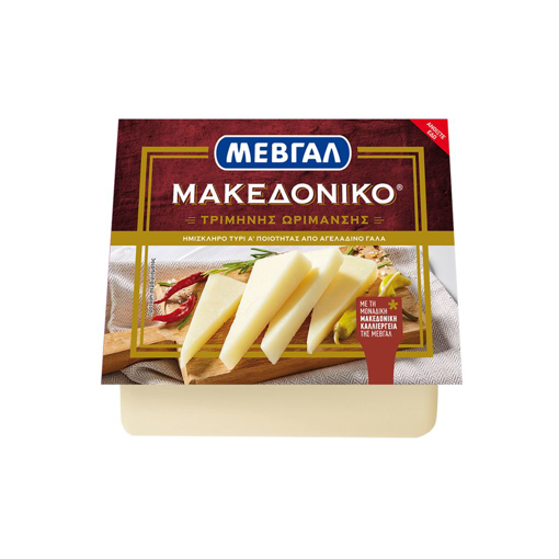 ΜΕΒΓΑΛ ΤΥΡΙ ΗΜΙΣΚΛΗΡΟ ΜΑΚΕΔΟΝΙΚΟ 320gr